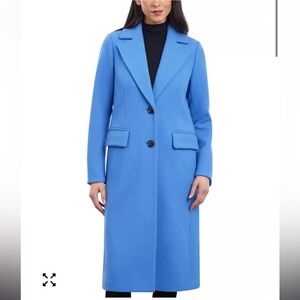 Michael Kors Vibrant Blue Trench Coat